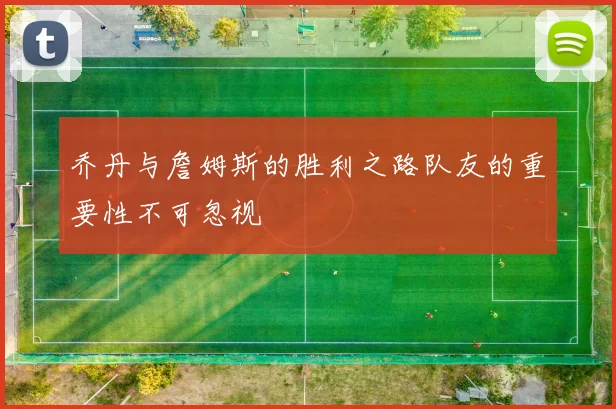 乔丹与詹姆斯的胜利之路队友的重要性不可忽视